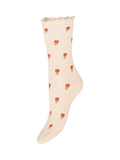 ICHI ankle socks floral stripe pack of 3 - British product