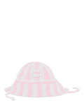 HUGO BOSS baby sun hat stripe white, imported from the UK