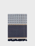 Gerard Darel abstract geometric silk blend scarf, UK version