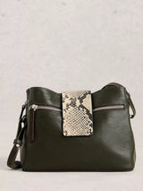 John Lewis White Stuff Tabby Crossbody Bag Khaki- Buy online at McGrocer