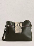 White Stuff Tabby crossbody bag khaki, imported from the UK