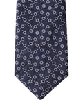Hackett London silk linen dot print tie, imported from the UK