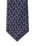 Hackett London silk linen dot print tie, imported from the UK