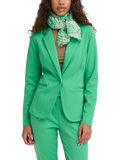 ICHI Ianastacia scarf in Kelly Green with floral pattern, British brand