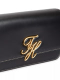 Tommy Hilfiger leather crossbody bag in black (British brand)