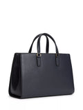 Tommy Hilfiger Daily Signature satchel in navy - British product