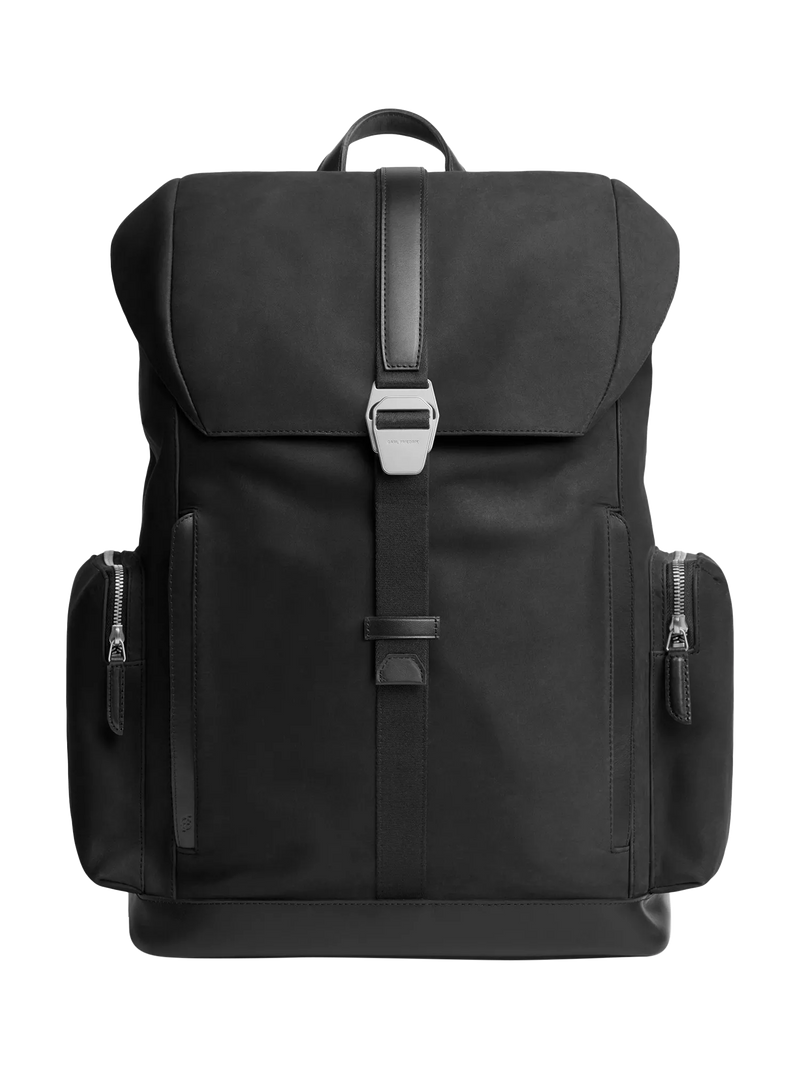 Carl Friedrik Traverse Leather Backpack, Chocolate, 27L