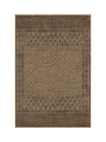 Ruggable Fernanda rug Black/Tan 90x60cm, imported from the UK