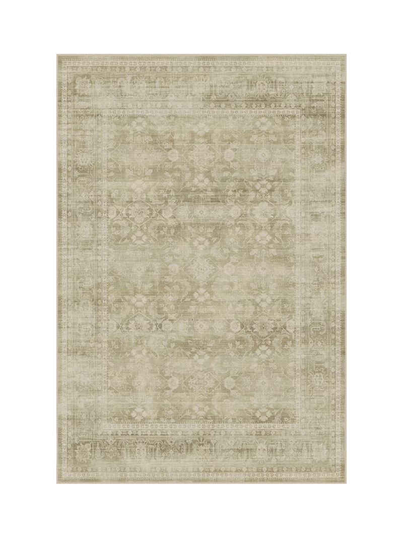 Ruggable Ophelia rug in warm neutral 90x60cm (British brand)