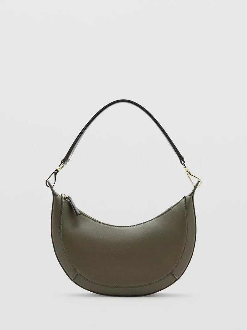 Mango Crescent Shoulder Bag