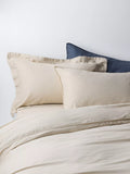 John Lewis Washed Organic Cotton Duvet Cover Set Double
