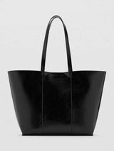 John Lewis Mango Large Shopper Tote Bag Black- Buy online at McGrocer