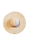 Seaspray Anna Sun Hat natural with stripe, British brand