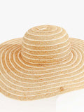 Seaspray Anna Sun Hat natural with stripe, British brand