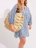 Seaspray Clara ruffle bag natural, UK version
