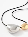 Mint Velvet two tone rope pendant necklace, imported from the UK