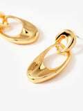 Mint Velvet gold hoop earrings - British product