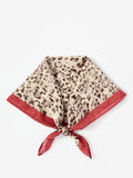 Mint Velvet leopard print scarf 64x64cm, imported from the UK