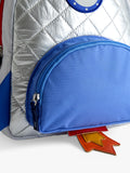JoJo Maman Bébé quilted space rocket backpack, imported from the UK