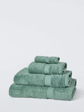 John Lewis Egyptian Cotton Face Cloth (Pack of 2), Thyme