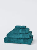 John Lewis Egyptian Cotton Face Cloth (Pack of 2), Kingfisher