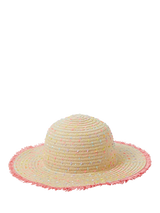 John Lewis Angels by Accessorize Kids' Speckled Floppy Straw Sun Hat, Multi- Buy online at McGrocer