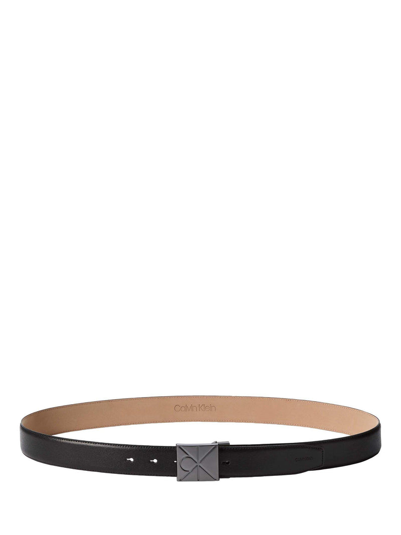 Calvin Klein leather belt black, imported from the UK