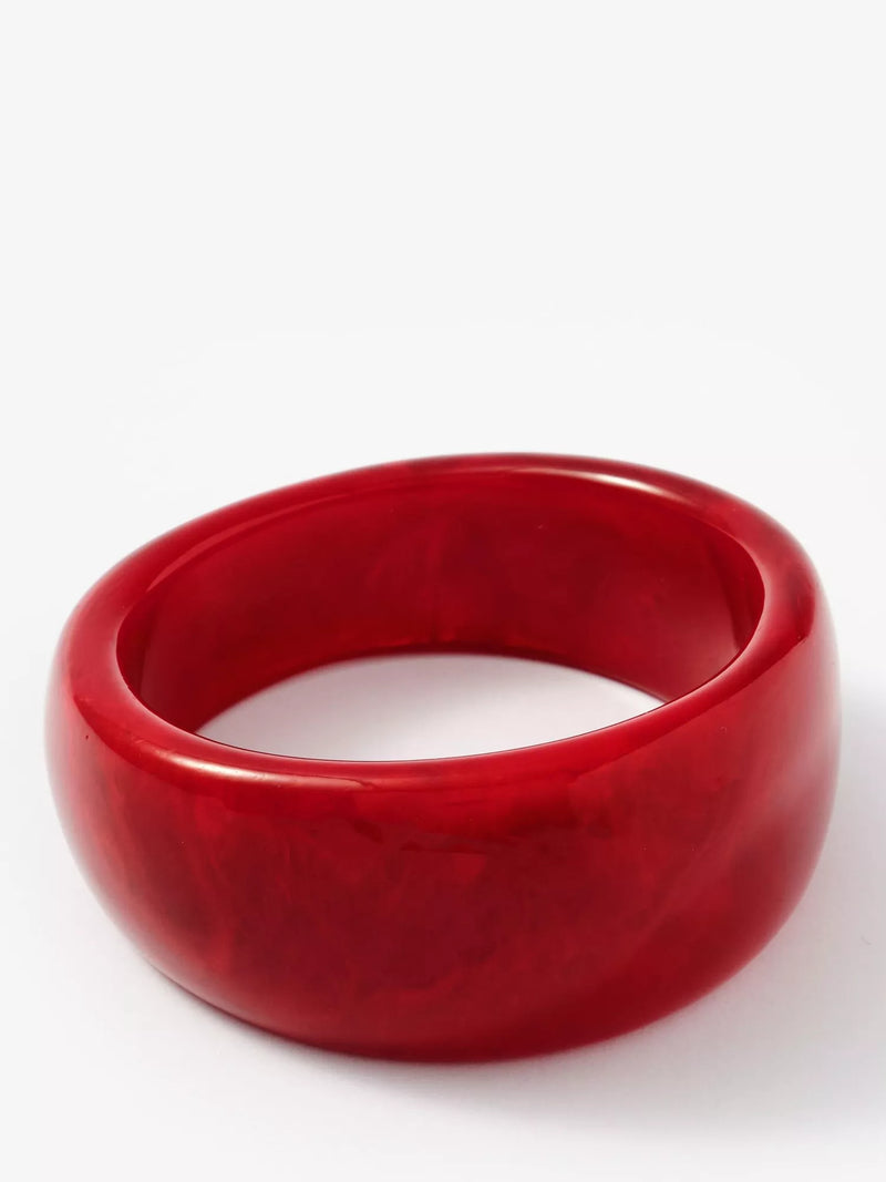 Mint Velvet red resin bangle 6.7cm (British brand)