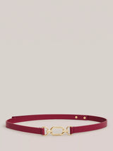 John Lewis Hobbs Cecelia Chain Buckle Pure Leather Belt 15mm Wide- Buy online at McGrocer