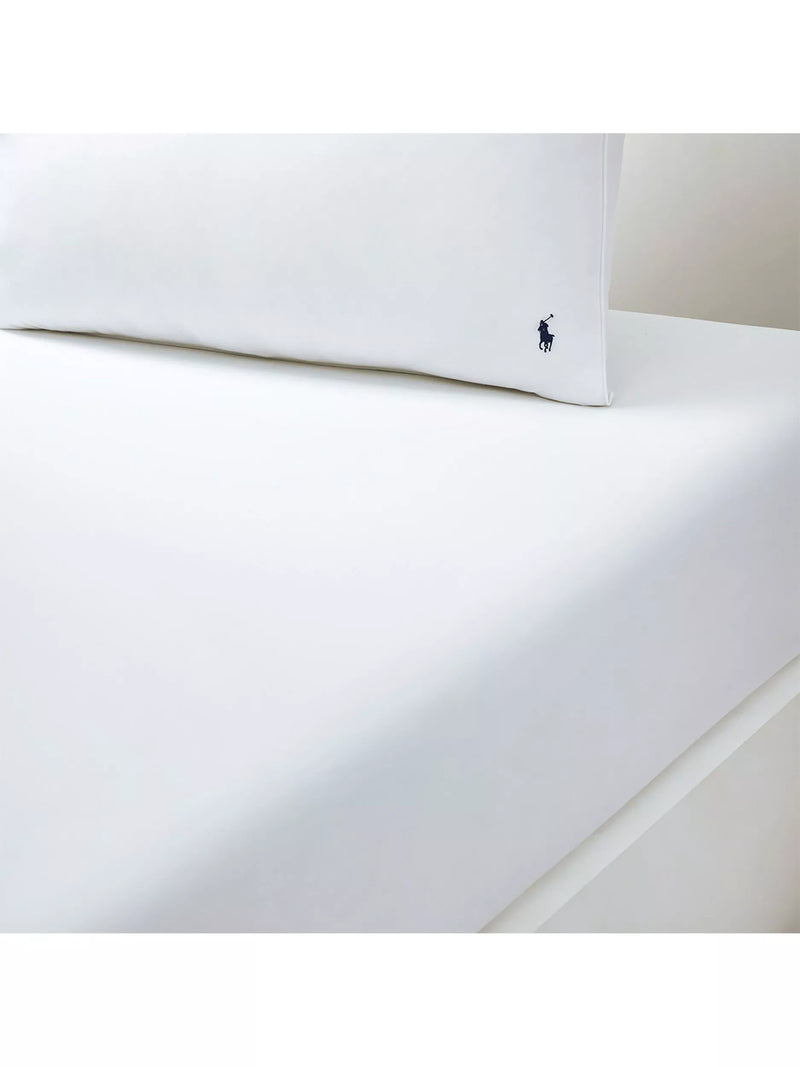 Ralph Lauren Polo Player Fitted Sheet Double