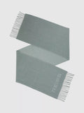 Reiss Picton wool blend scarf in sage, UK version