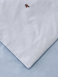 Ralph Lauren Oxford striped pillowcase pair 50x75cm, imported from the UK