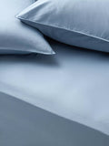 John Lewis Washed Organic Cotton Fitted Sheet Double