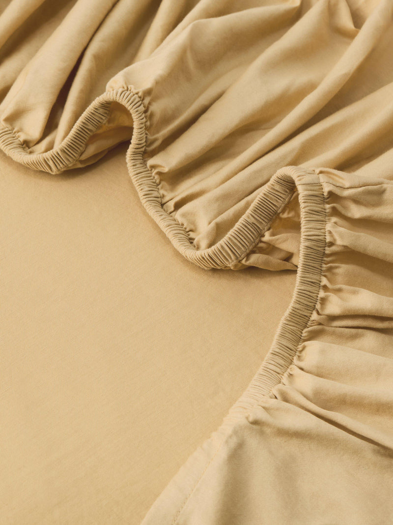 John Lewis washed organic cotton fitted sheet double (British brand)