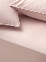 John Lewis John Lewis Washed Organic Cotton Fitted Sheet Double- Buy online at McGrocer