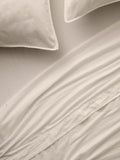 John Lewis Washed Organic Cotton Flat Sheet Double