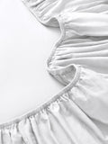 John Lewis extra deep fitted sheet double white, UK version