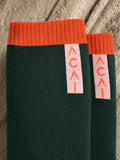 ACAI women's wellie socks Woodland Green - British product