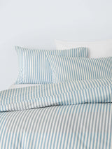 John Lewis John Lewis Ava Cotton Percale Stripe Duvet Cover Set Double- Buy online at McGrocer