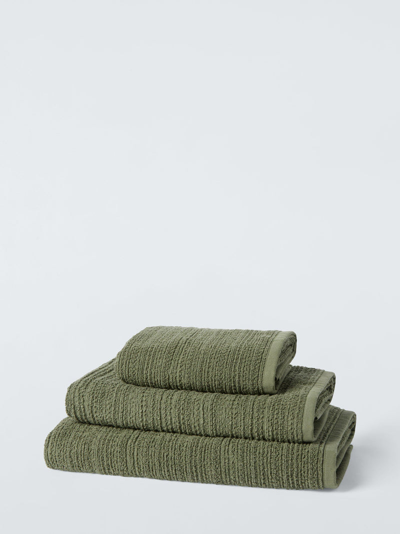 John Lewis woven textured bath towel 650gsm, UK version