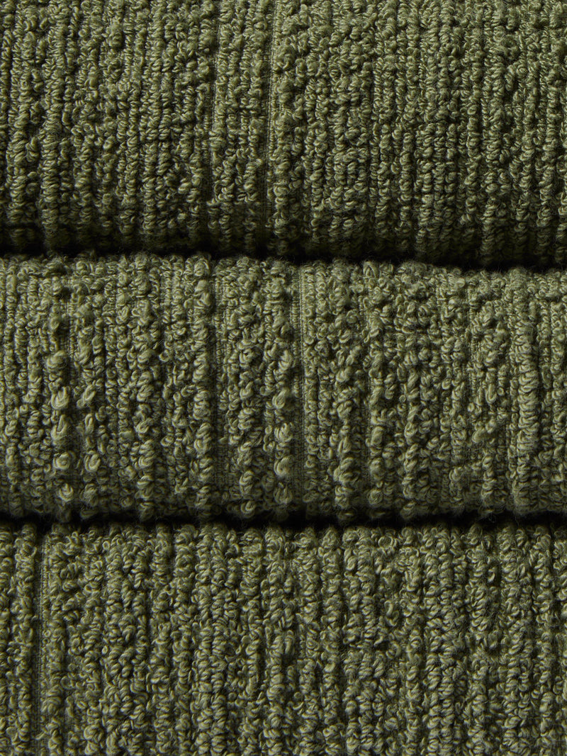 John Lewis woven textured bath towel 650gsm, UK version