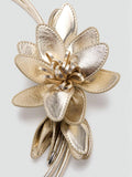 Mango kids flower belt gold, imported from the UK