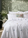 Historic Royal Palaces duvet cover with floral embroidery, imported from the UK