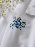 Historic Royal Palaces duvet cover with floral embroidery, imported from the UK