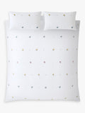 Historic Royal Palaces duvet cover with floral embroidery, imported from the UK