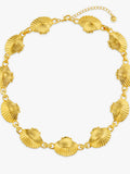 Orelia collar necklace pale gold, UK version