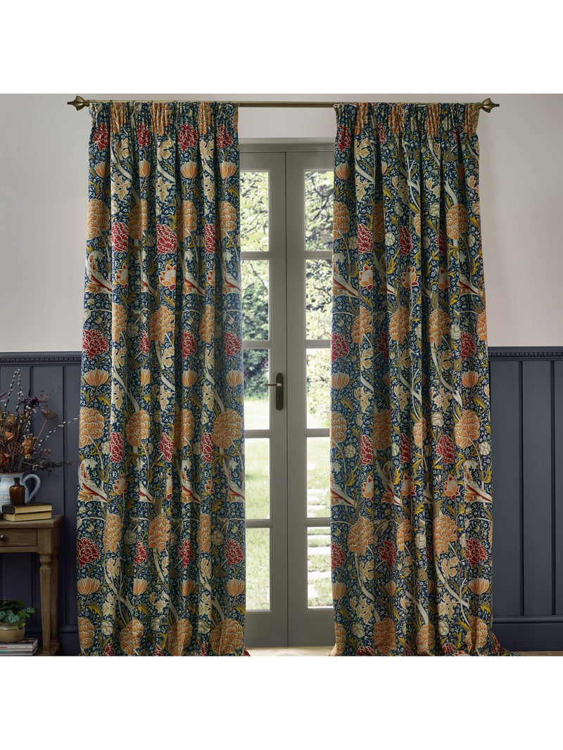 Morris & Co. Cray print curtains 117x137cm - British product
