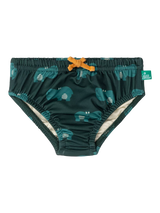 John Lewis Little Green Radicals Baby Happy Hippos Reusable Swimming Nappy, Green- Buy online at McGrocer