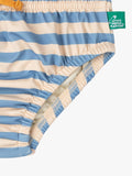 Little Green Radicals reusable swimming nappy in blue - British product