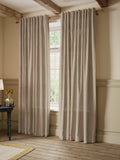 John Lewis Coba linen blend voile panel 137cm drop, UK version